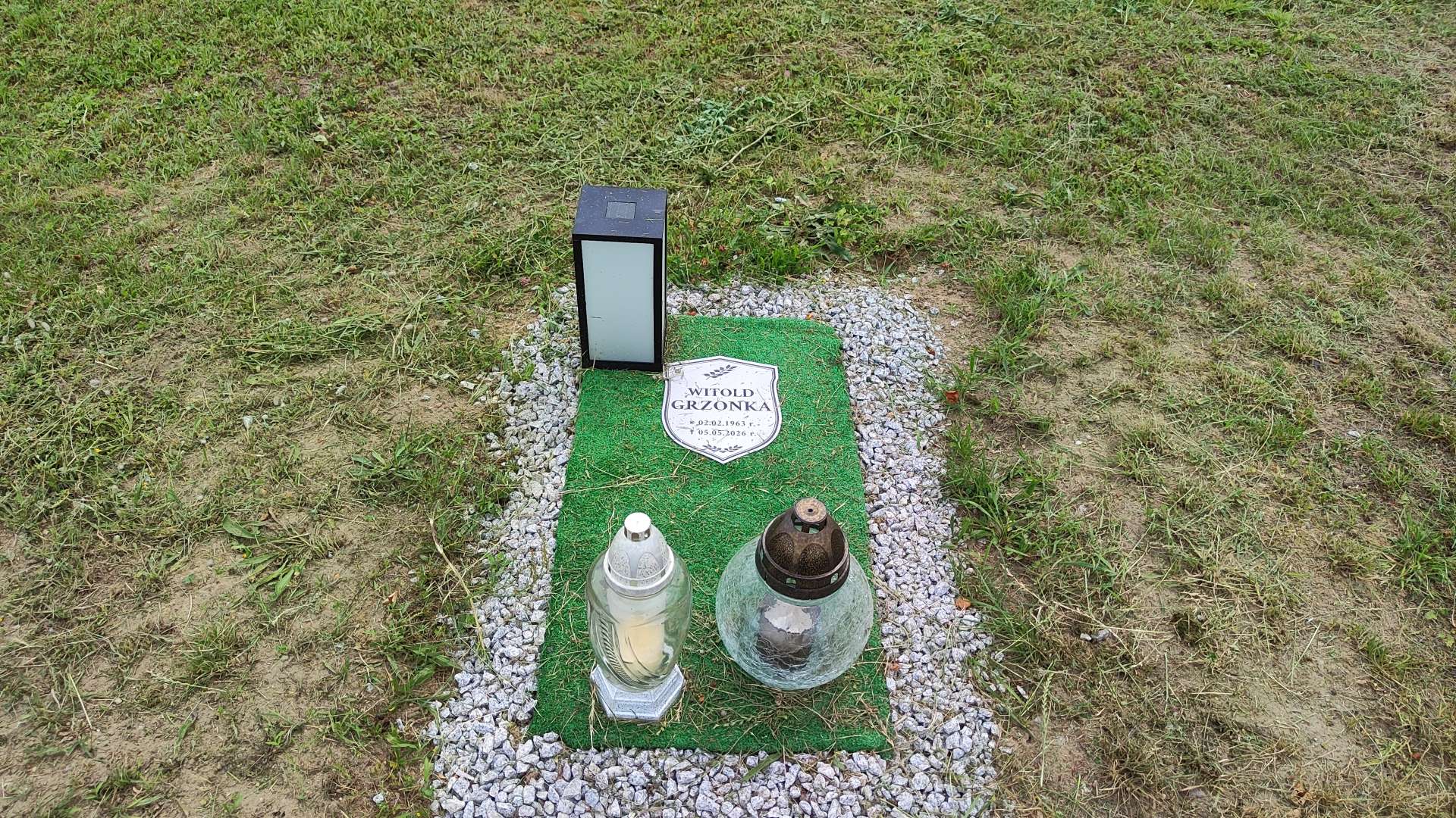 Grób Witold  Grzonka