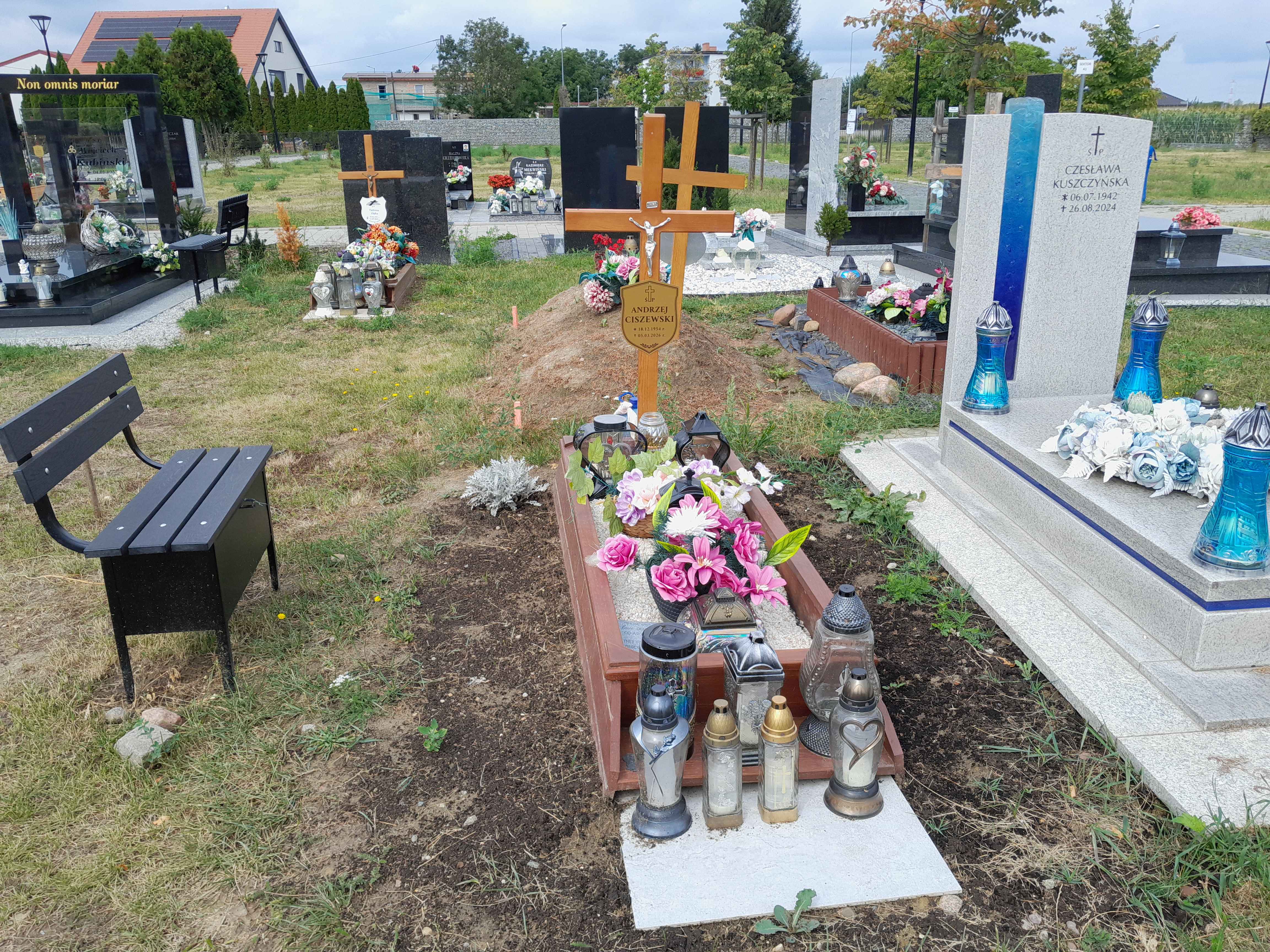 Grób Andrzej Ciszewski